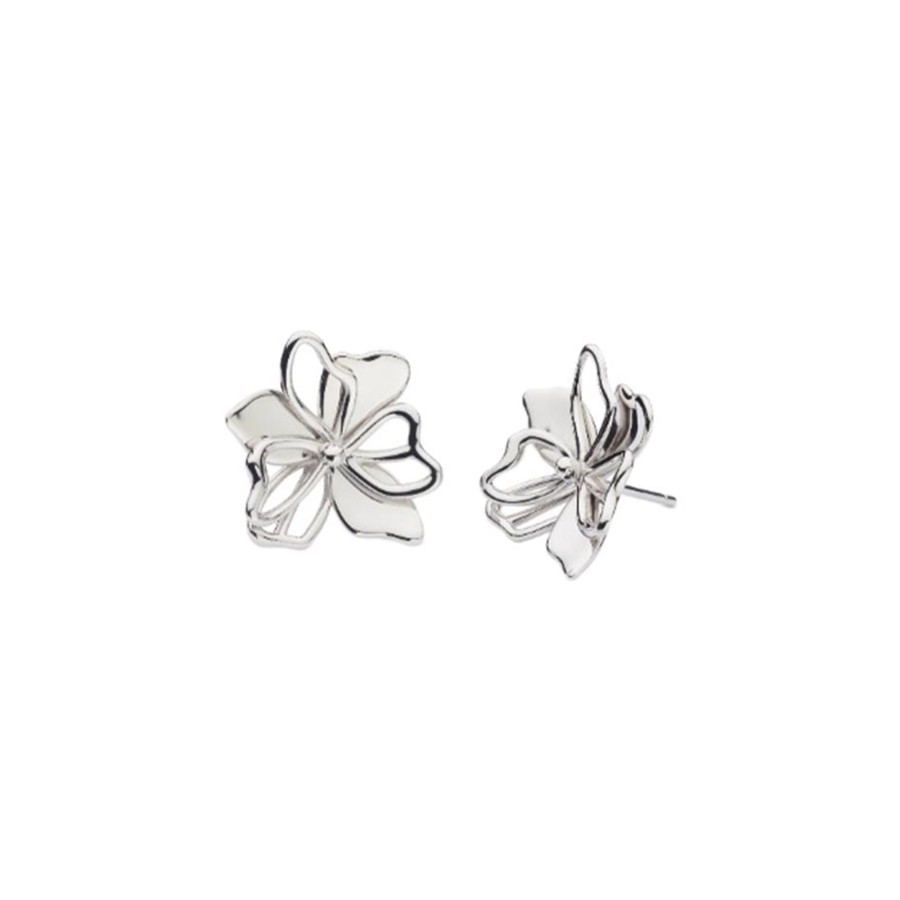 Jewelry Josephs Jewelers Home | Sterling Silver Blossom Full Bloom Earrings