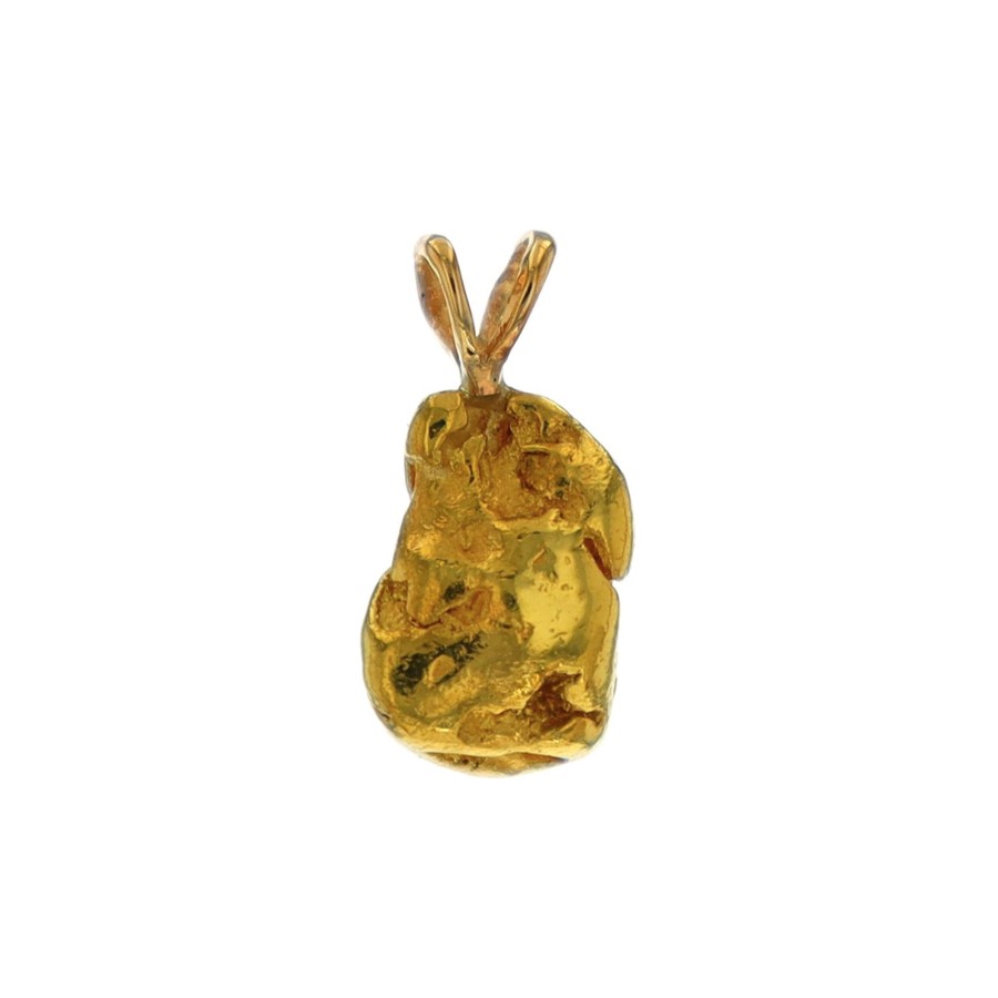 Jewelry Josephs Jewelers Home | Estate 14K And 22K Gold Nugget Pendant