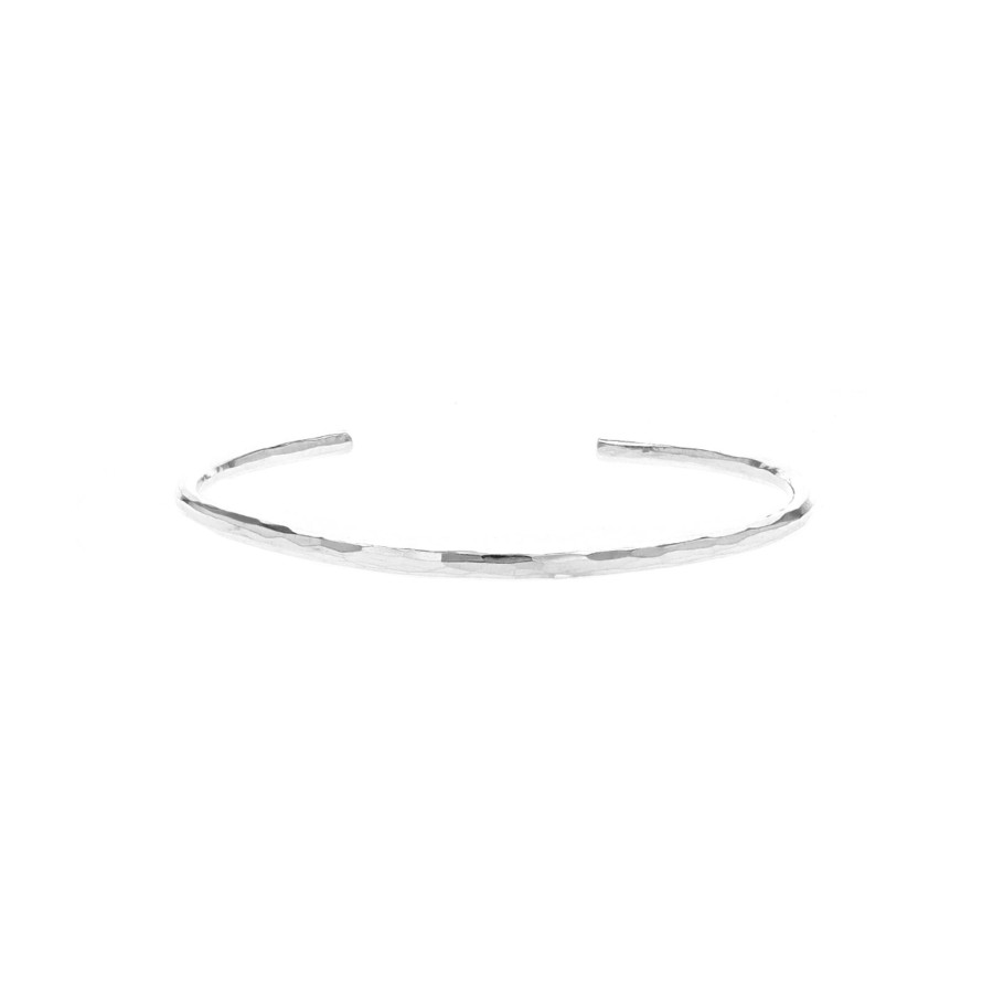 Jewelry Josephs Jewelers Home | Sterling Silver Hammered Cuff Bracelet - Josephs Jewelers