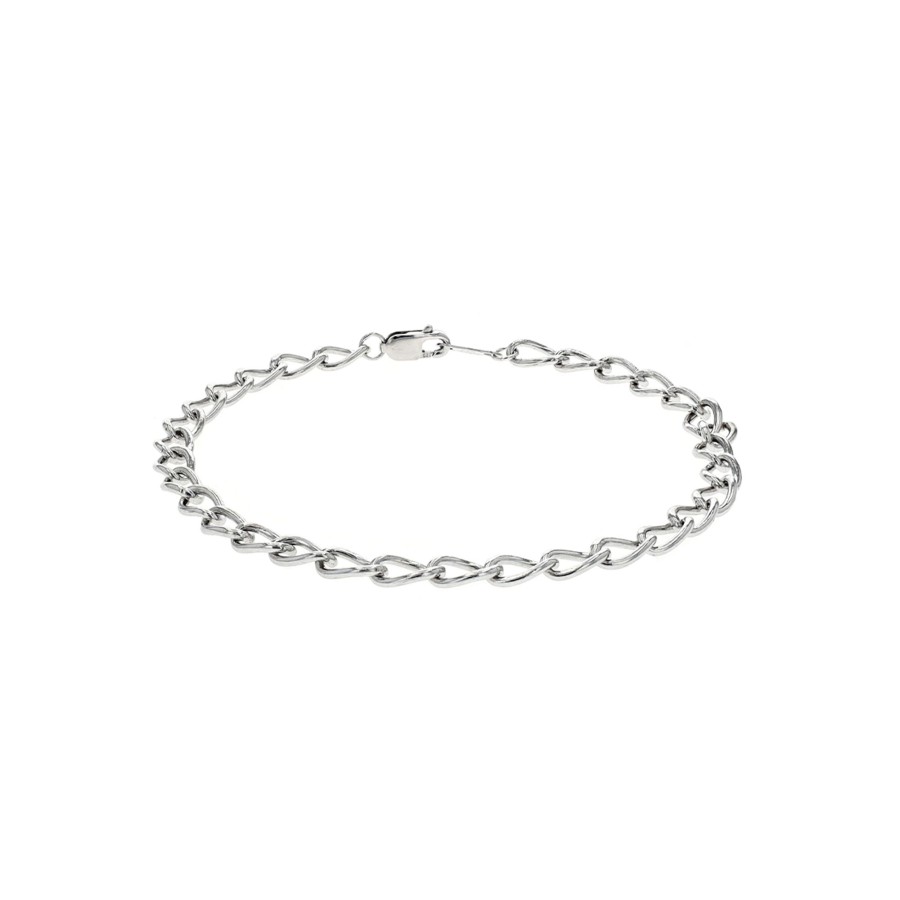 Jewelry Josephs Jewelers Home | Sterling Silver Curb Bracelet