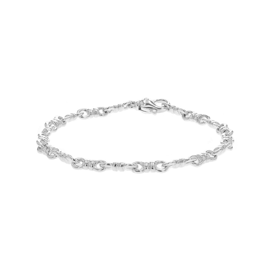 Jewelry Josephs Jewelers Home | Sterling Silver Small Link Bracelet