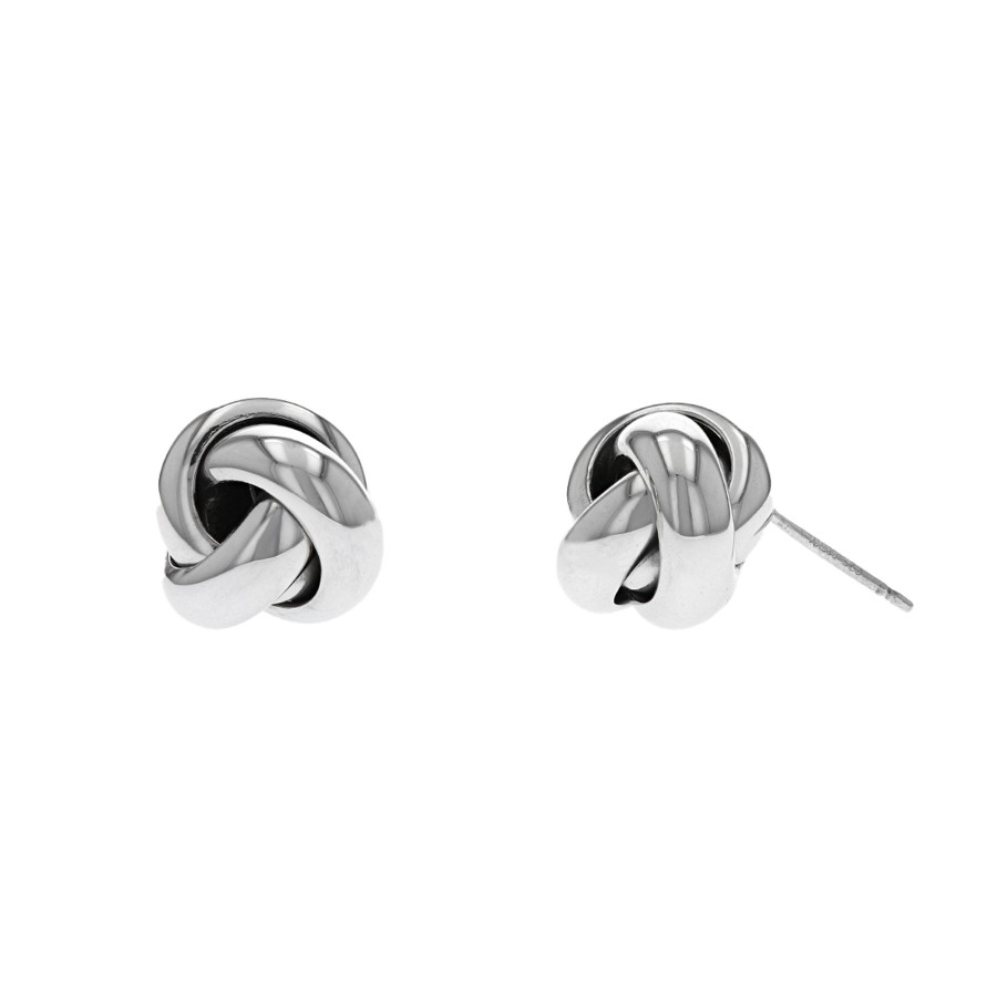 Jewelry Josephs Jewelers Home | Sterling Silver Loveknot Earrings