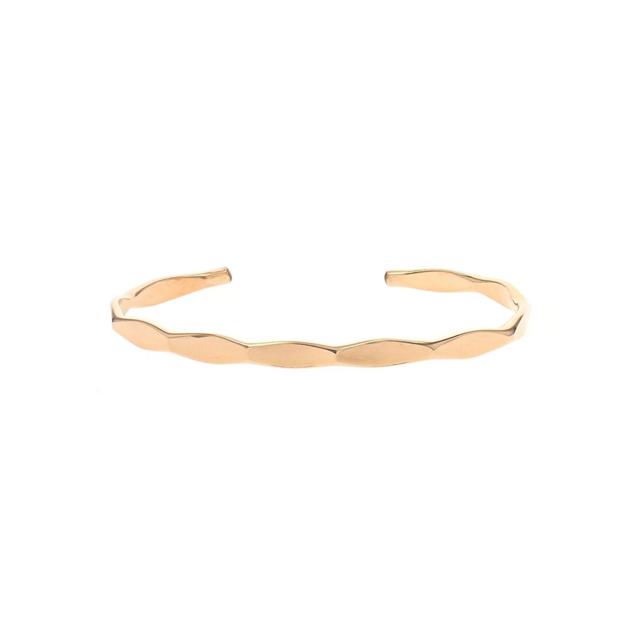 Jewelry Josephs Jewelers Home | Gold Filled Scalloped Cuf Bracelet - Josephs Jewelers