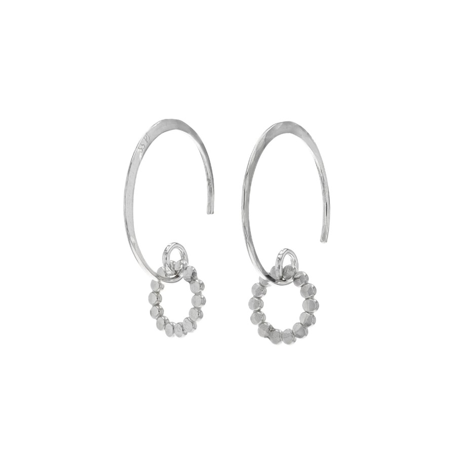 Jewelry Josephs Jewelers Home | Sterling Silver Beaded Dangle Earrings - Josephs Jewelers