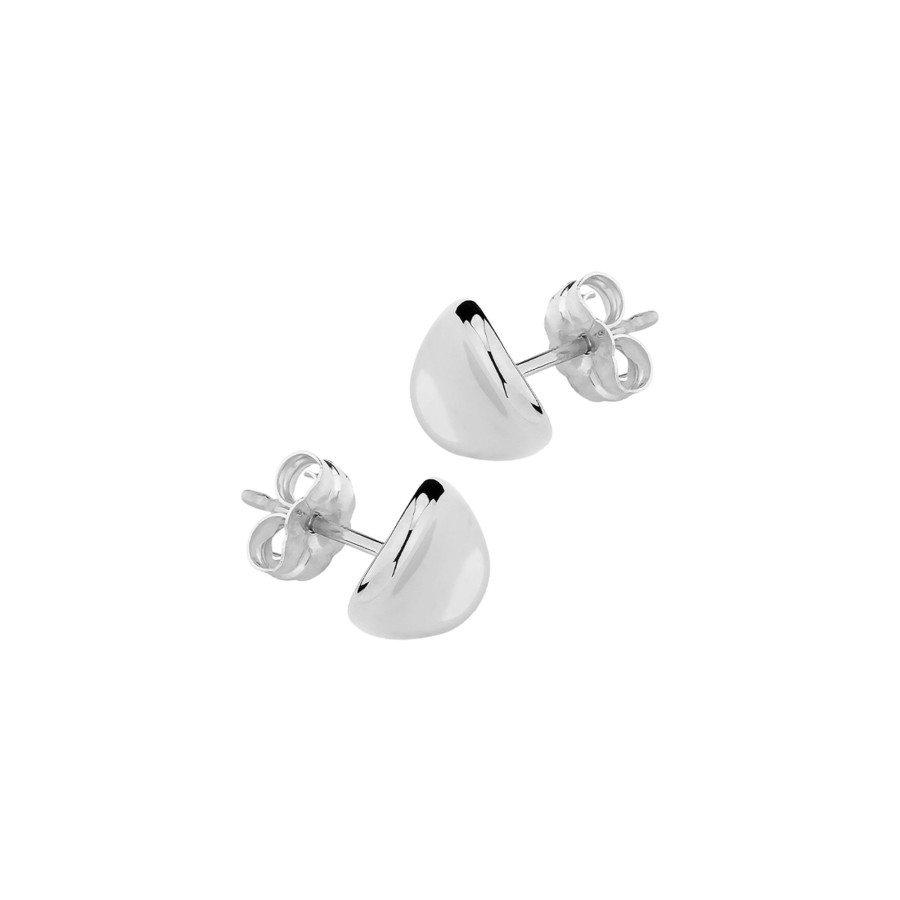 Jewelry Josephs Jewelers Home | Sterling Silver Dapped Disk Stud Earrings