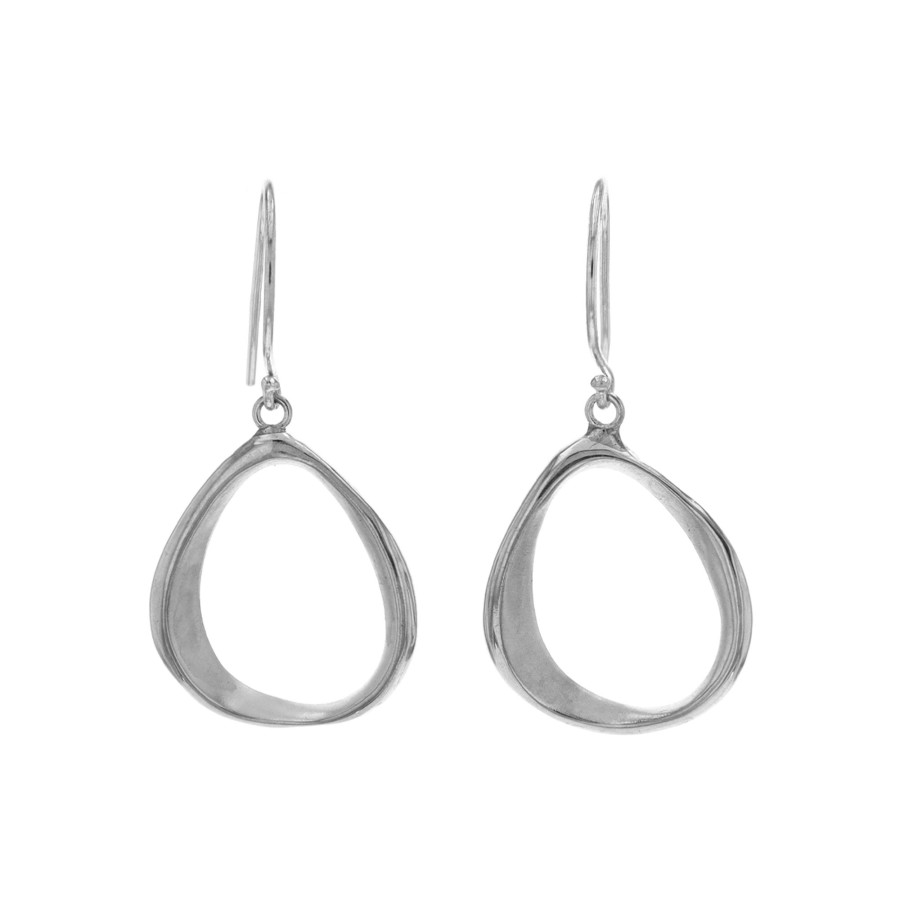 Jewelry Josephs Jewelers Home | Sterling Silver Large Cascade Circle Earrings