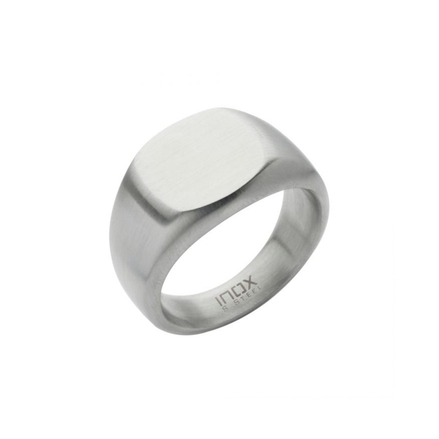 Jewelry Josephs Jewelers Home | Stainless Steel 13.6 Mm Signet Ring - Josephs Jewelers