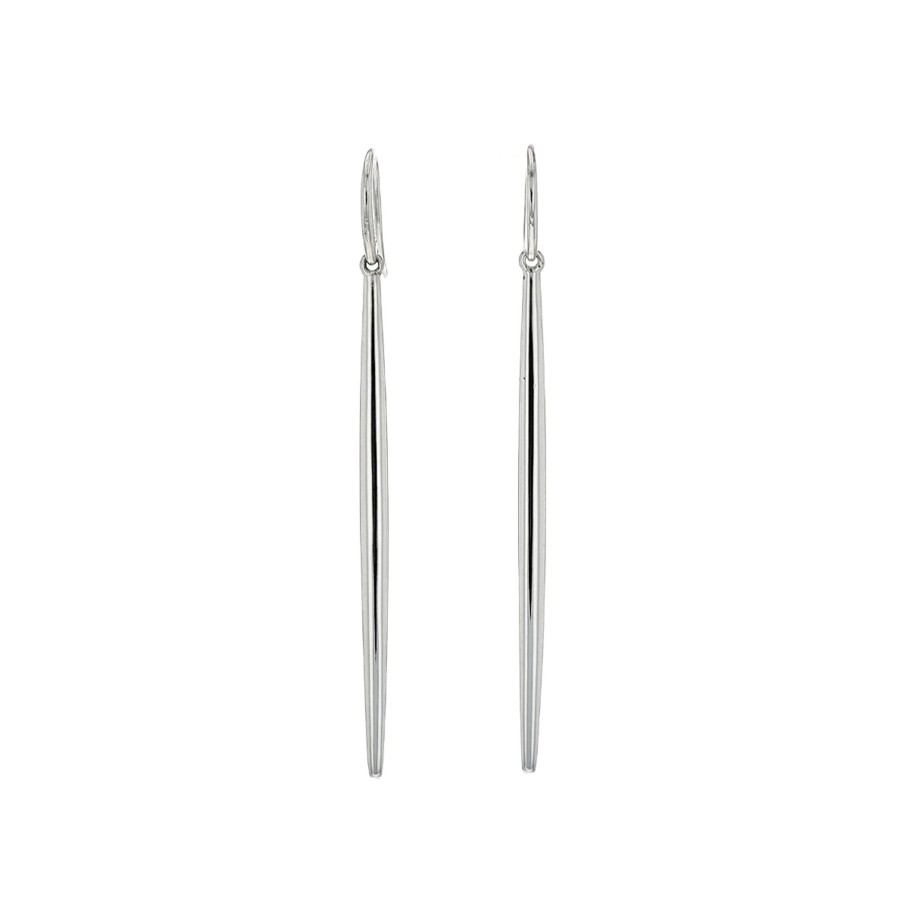 Jewelry Josephs Jewelers Home | Sterling Silver Oblong Drop Earrings