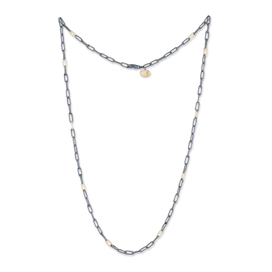 Jewelry Josephs Jewelers Home | Two-Tone 26-Inch Clipski Link Chain - Josephs Jewelers