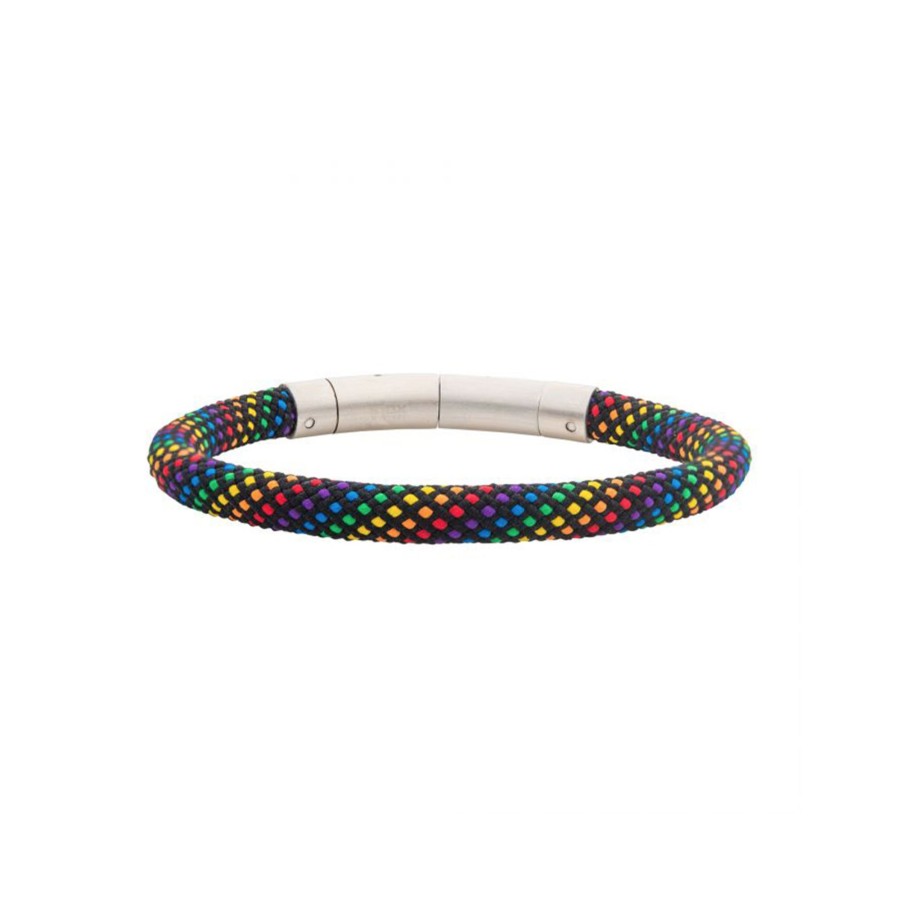 Jewelry Josephs Jewelers Home | Nylon Rainbow Bracelet - Josephs Jewelers Multi