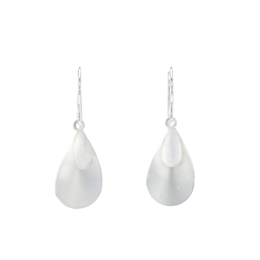 Jewelry Josephs Jewelers Home | Sterling Silver Double Droplet Earrings