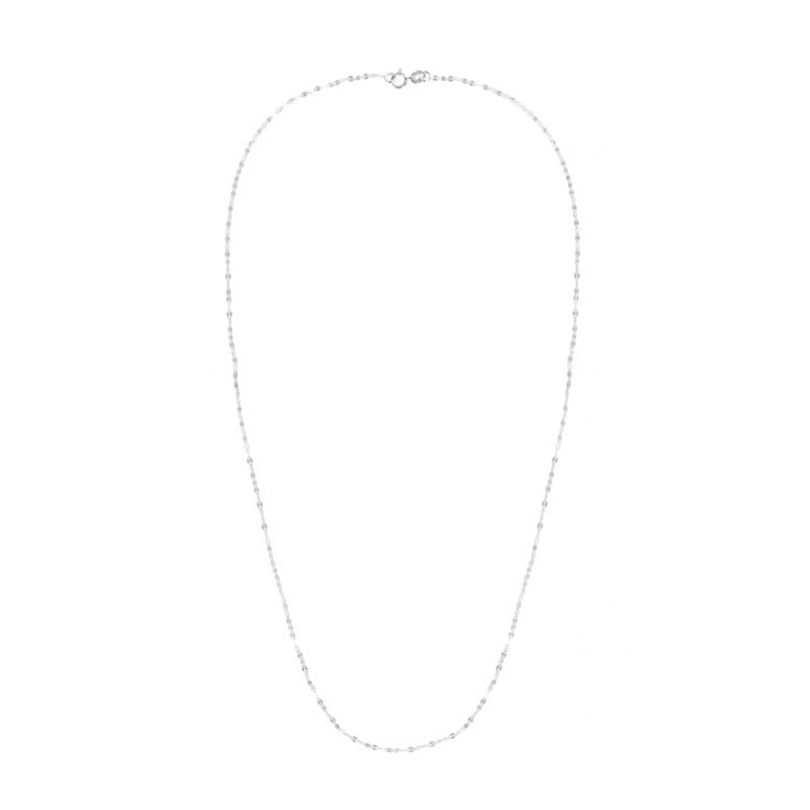 Jewelry Josephs Jewelers Home | 14K White Gold 16-Inch 1.4 Mm Rolo Chain