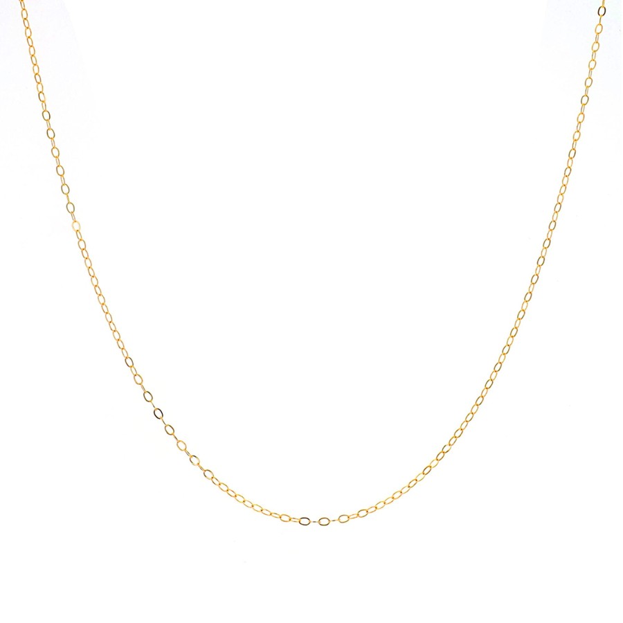 Jewelry Josephs Jewelers Home | 14K Yellow Gold Diamond Cut Cable Chain - Josephs Jewelers