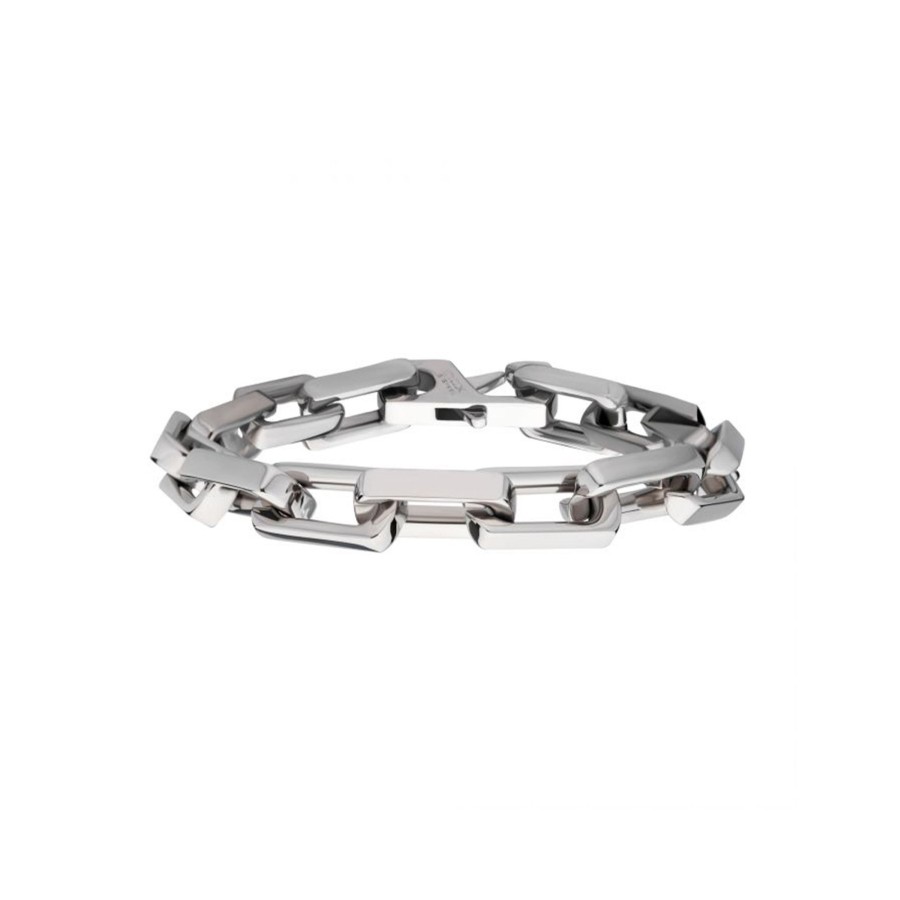 Jewelry Josephs Jewelers Home | Stainless Steel Heavy Link Bracelet