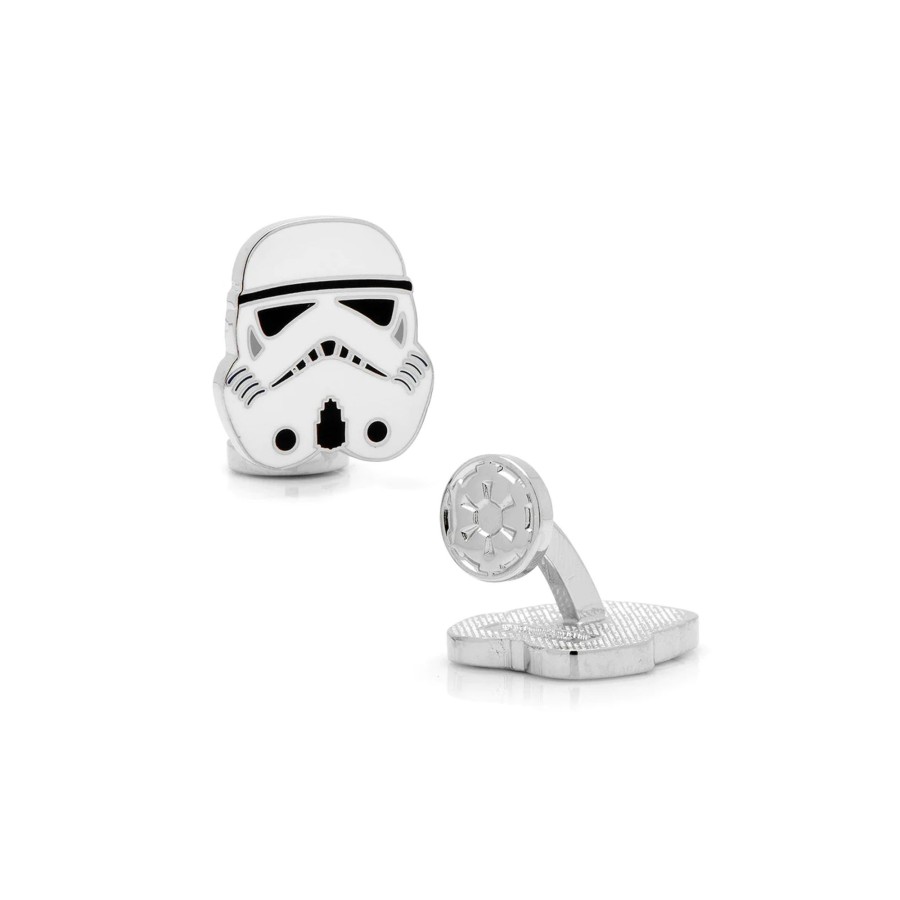 Jewelry Josephs Jewelers Home | Star Wars Stormtrooper Cufflinks - Josephs Jewelers White