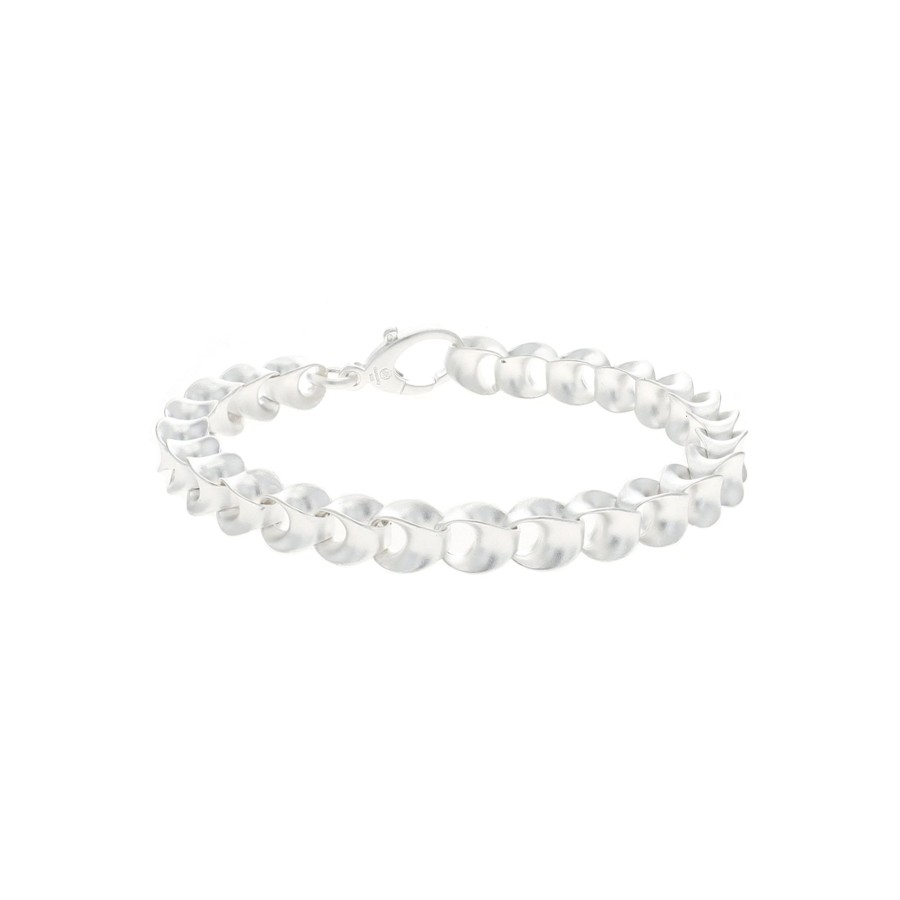 Jewelry Josephs Jewelers Home | Sterling Silver Fishbone Link Bracelet - Josephs Jewelers