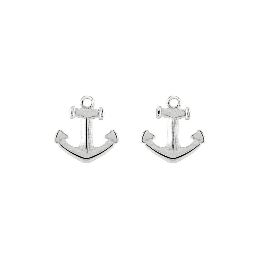 Jewelry Josephs Jewelers Home | Sterling Silver Anchor Earrings