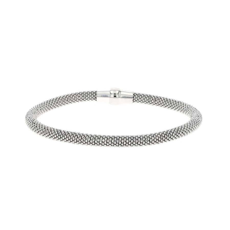 Jewelry Josephs Jewelers Home | Sterling Silver Mesh Bracelet