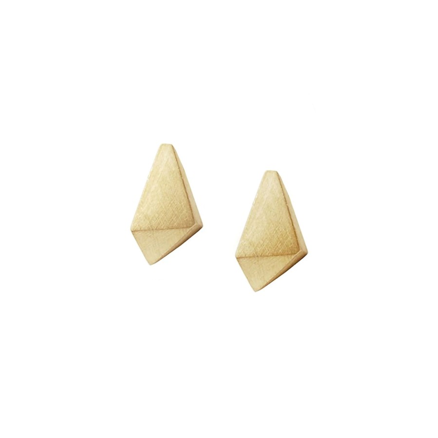 Jewelry Josephs Jewelers Home | Gold Plated Sterling Silver Geometrical Shape Earrings - Josephs Jewelers