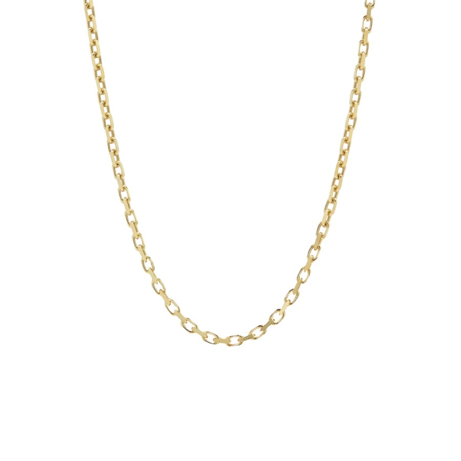 Jewelry Josephs Jewelers Home | Vermeil Small Oval Link Chain