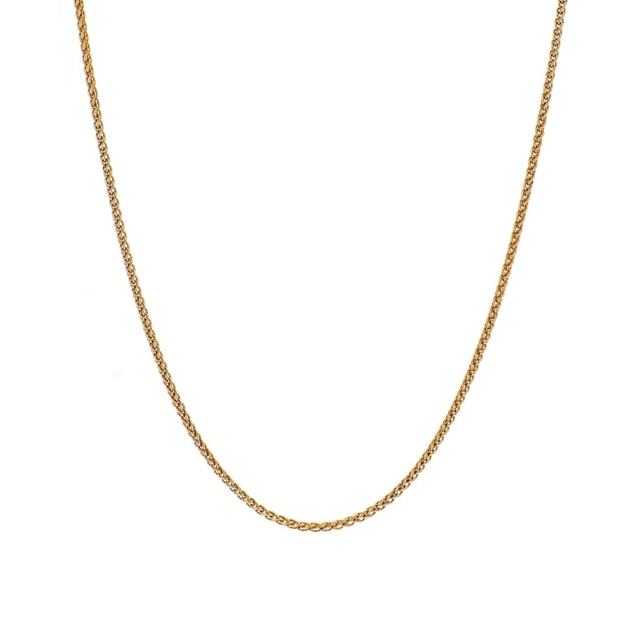 Jewelry Josephs Jewelers Home | 14K Yellow Gold Spiga Chain - Josephs Jewelers