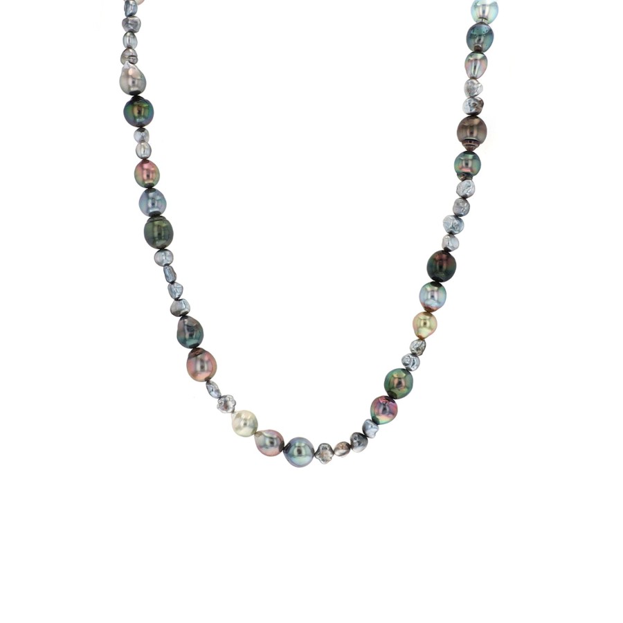 Jewelry Josephs Jewelers Home | Tahitian And Keshi Pearl Necklace - Josephs Jewelers Multi