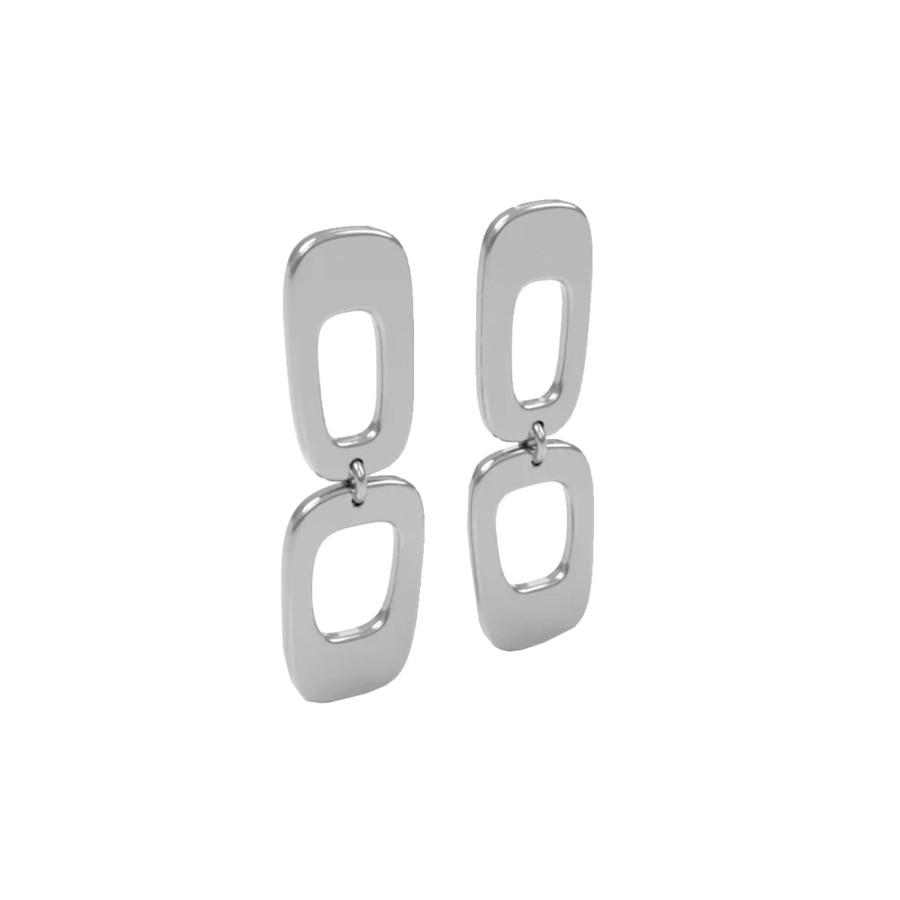 Jewelry Josephs Jewelers Home | Sterling Silver Double Dangle Earrings - Josephs Jewelers