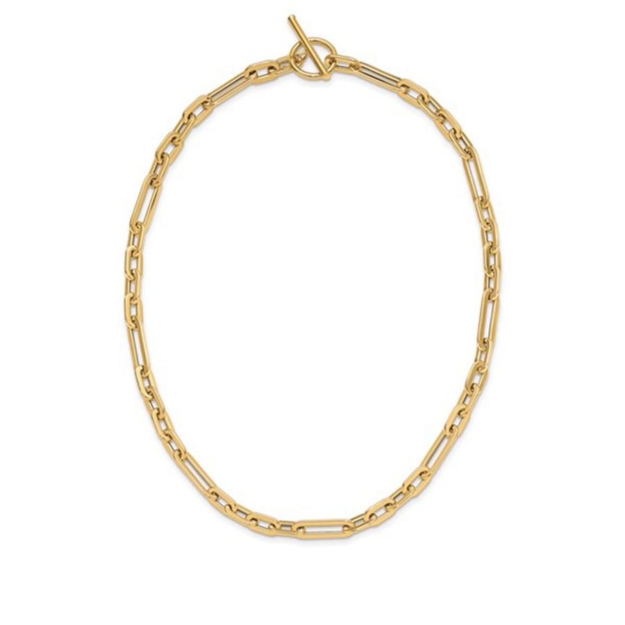 Jewelry Josephs Jewelers Home | 14K Yellow Gold 18-Inch Fancy Link Necklace - Josephs Jewelers