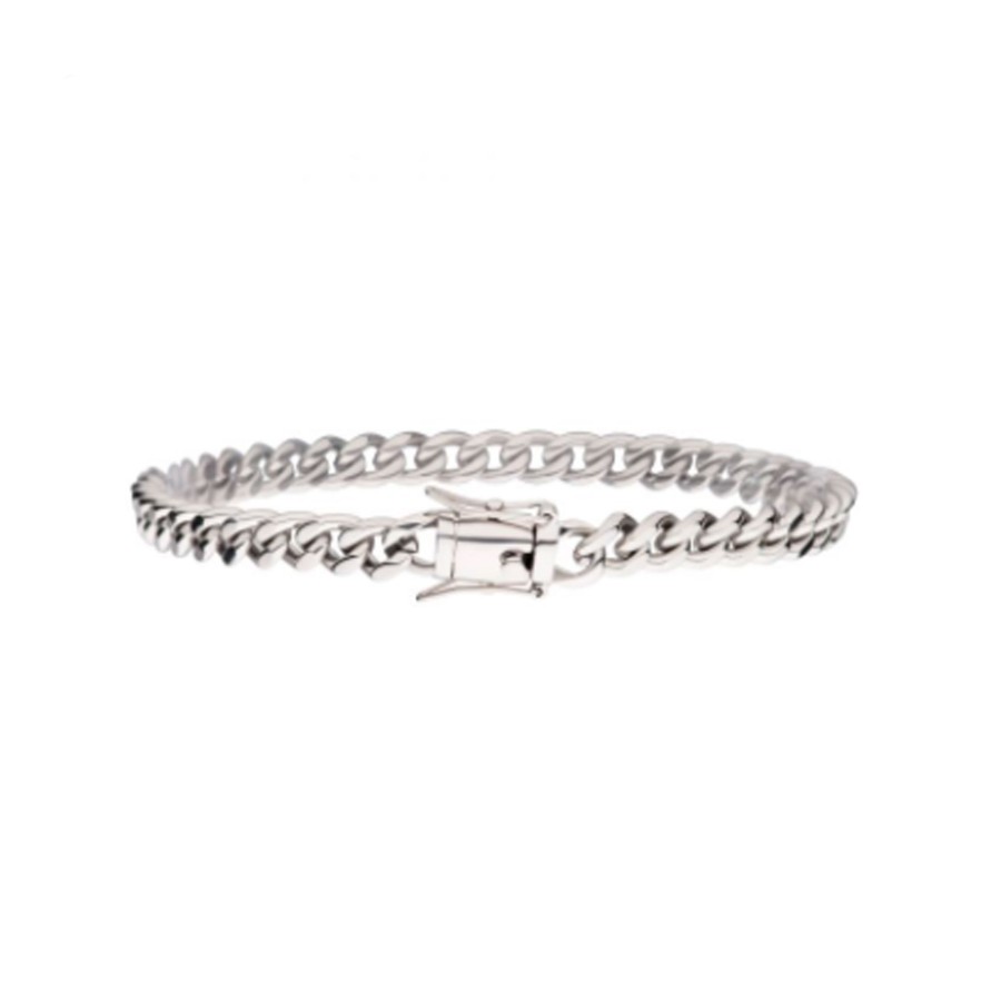 Jewelry Josephs Jewelers Home | Stainless Steel Miami Cuban Chain Bracelet