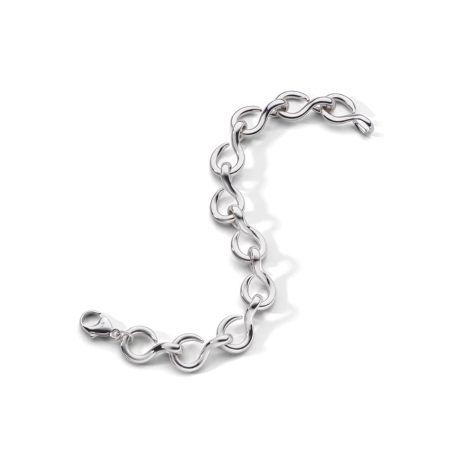 Jewelry Josephs Jewelers Home | Sterling Silver Twisted Infinity Bracelet - Josephs Jewelers