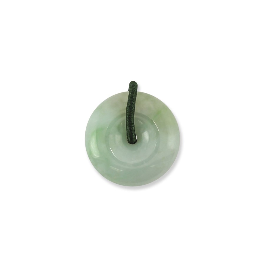 Jewelry Josephs Jewelers Home | Jade Disc Pendant - Josephs Jewelers Green