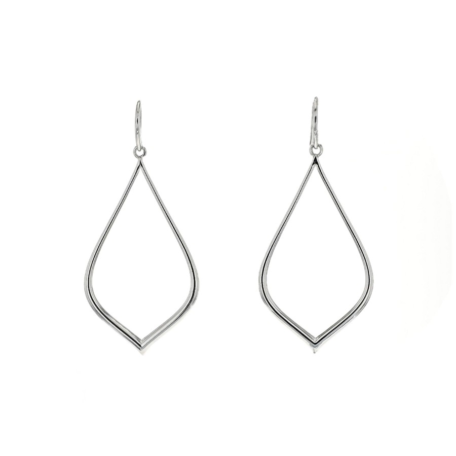 Jewelry Josephs Jewelers Home | Sterling Silver Teardrop Dangle Earrings