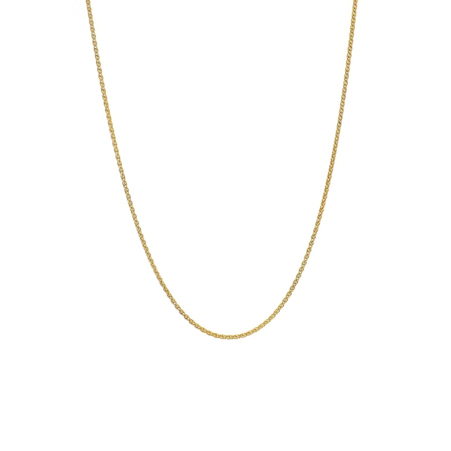 Jewelry Josephs Jewelers Home | Estate 14K Yellow Gold 20-Inch Wheat Chain