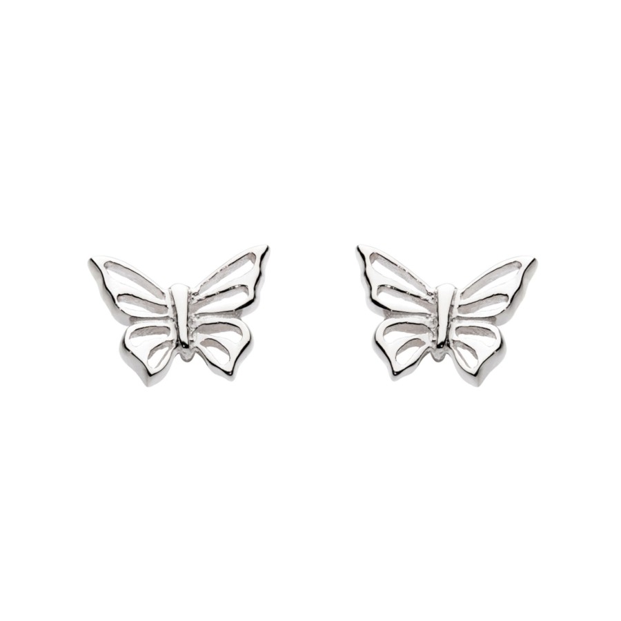 Jewelry Josephs Jewelers Home | Sterling Silver Butterfly Earrings