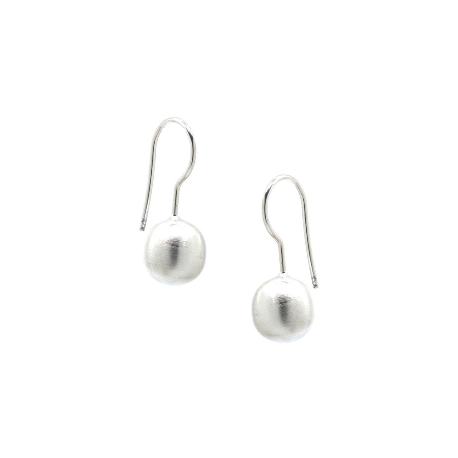 Jewelry Josephs Jewelers Home | Sterling Silver Single Bubble Wire Earrings